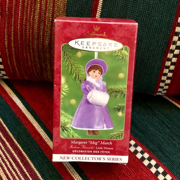 Madame Alexander Margaret Meg March Little Women Hallmark Ornament NEW in Box